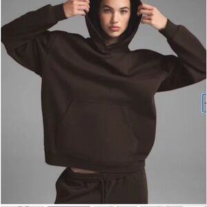 SKIMS Cotton Fleece Pullover Hoodie M